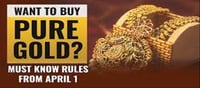 Are you going to buy gold? Changes from April 1..!?